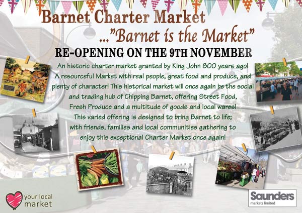 Market traders announce reopening