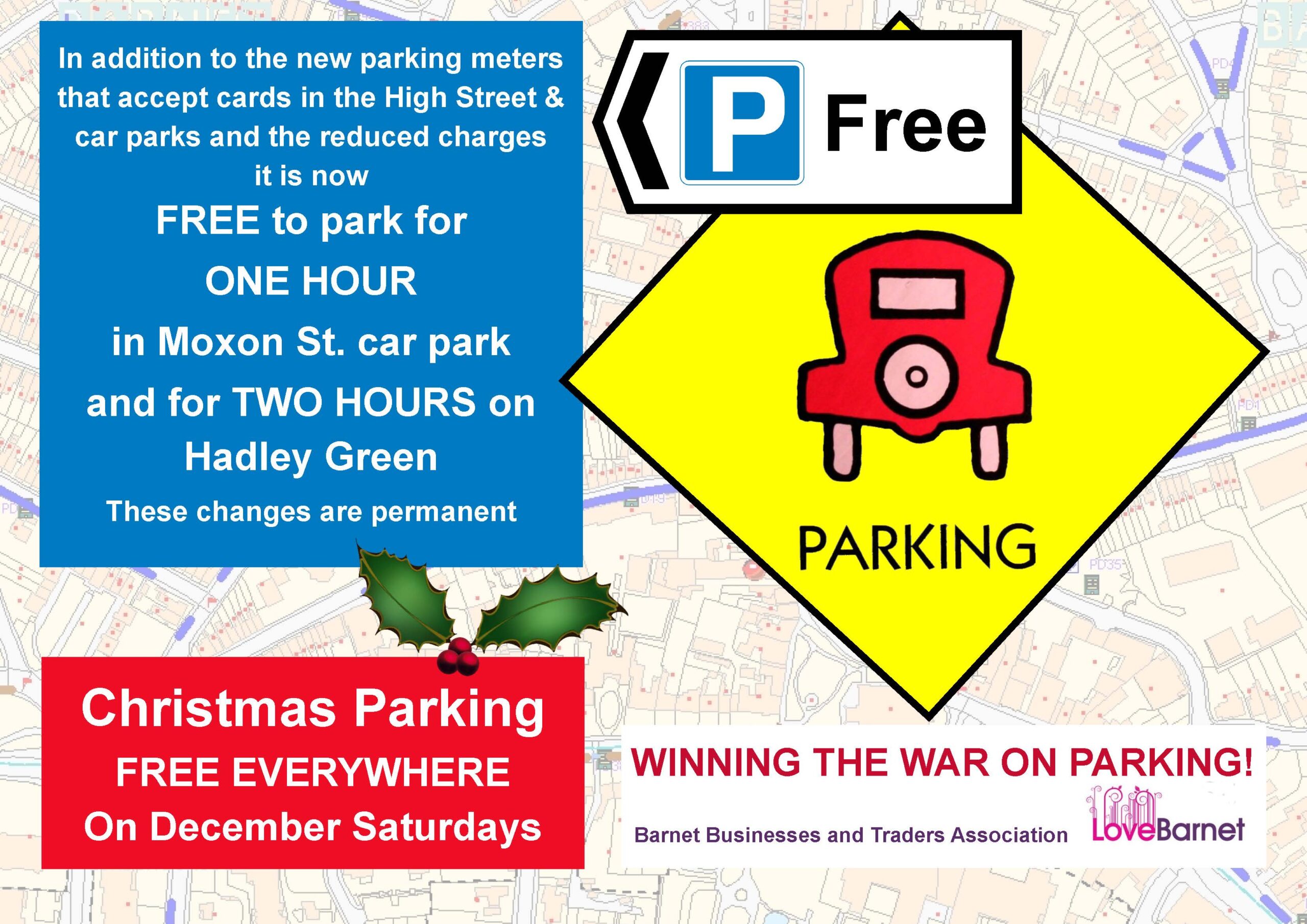 Free Parking Leaflet