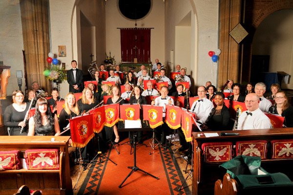 The Band at St Marks Church, New Barnet in 2013