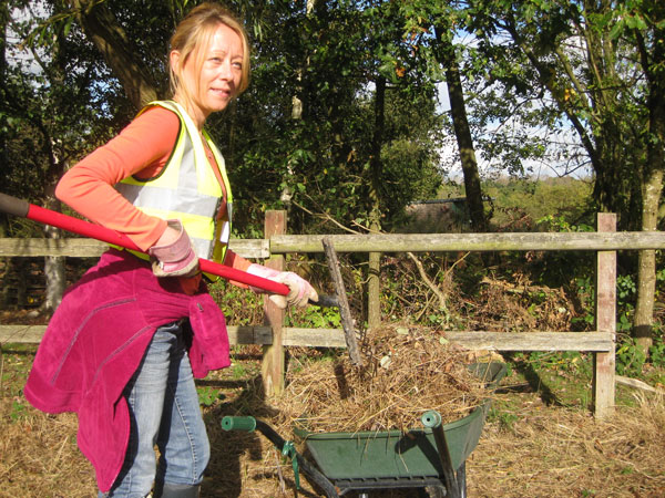 Annabel Foskett, manager of the environment centre