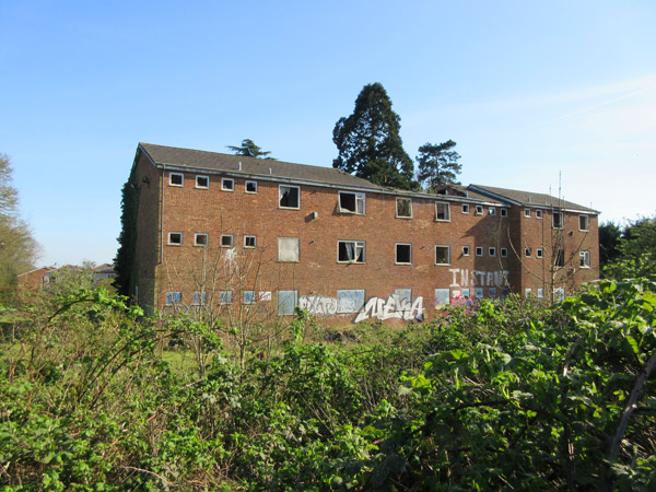 The nurses home viewed from the road