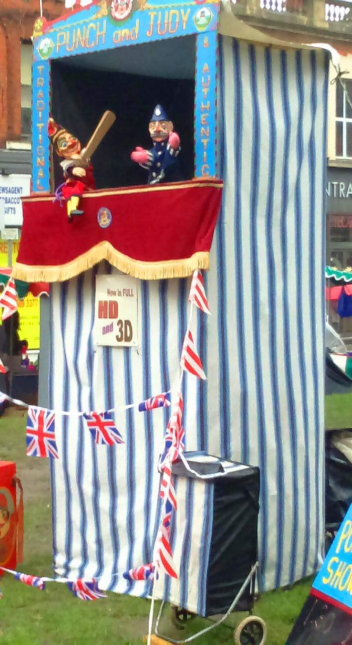 Punch & Judy at the Fayre