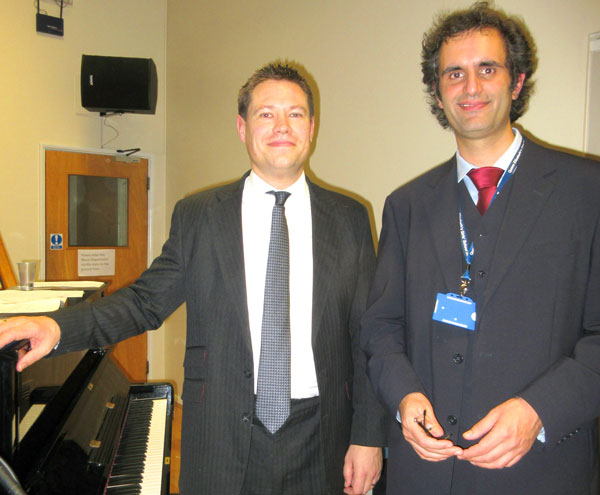 QE Girls’ Ant and Dec double act, music teachers Paul Nathan and Stephan Verma