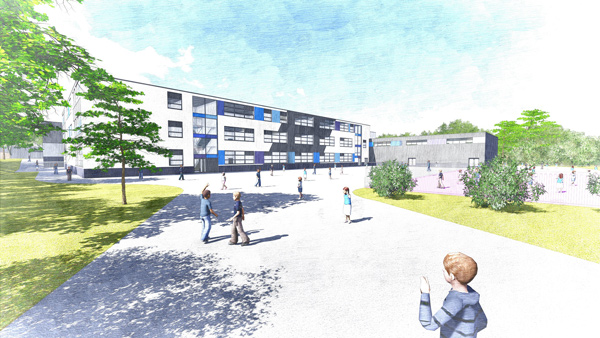 The new school will open in September 2018 and will be non-selective, non-denominational and mixed-gender, with an intake of 60 nursery, 90 reception age and 180 year 7 age children each year until it reaches capacity in September 2024.