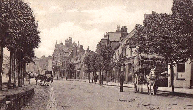 The Castle public house circa 1907