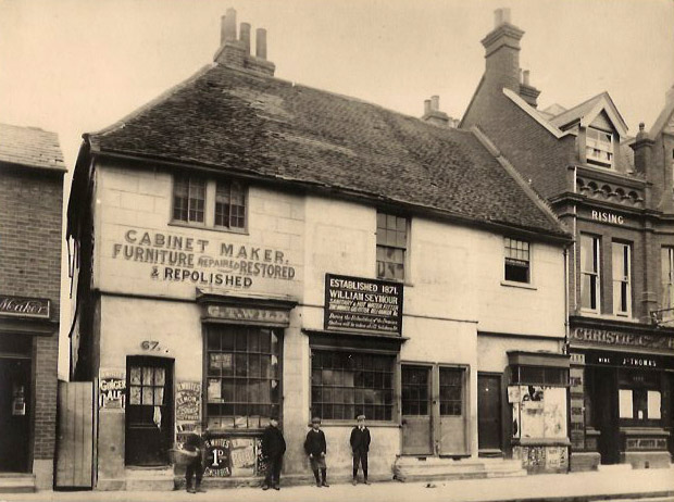 High Street on the Post Office side