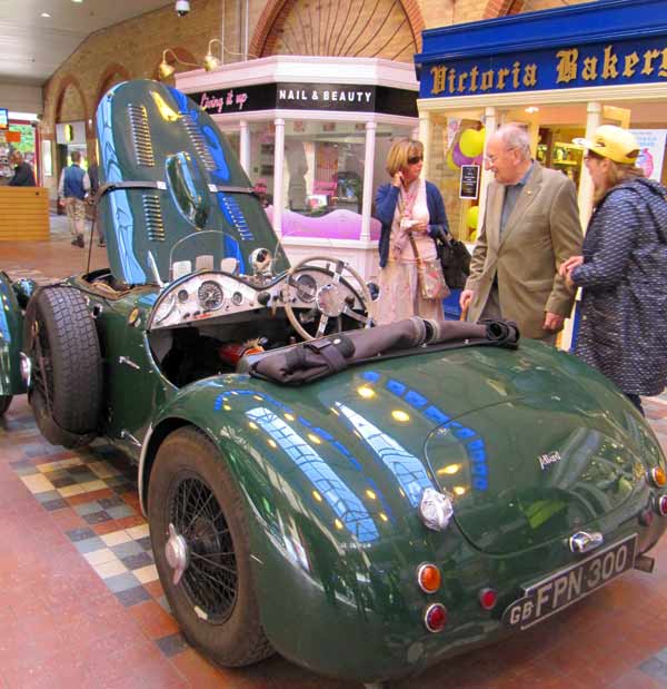 Tim Baker’s 1951 Allard J2 replica is a regular competitor in historic car competitions